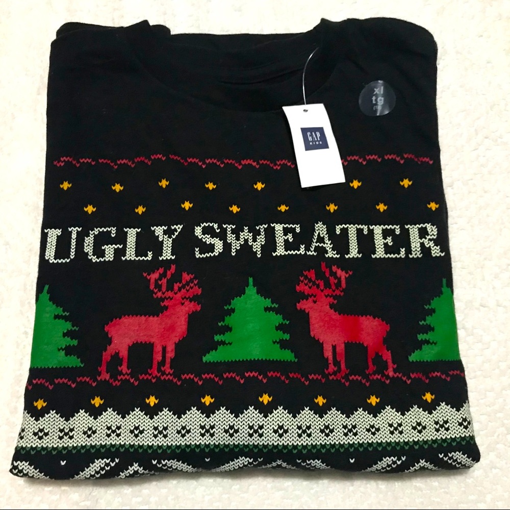 Gap boys Christmas Long sleeve shirt